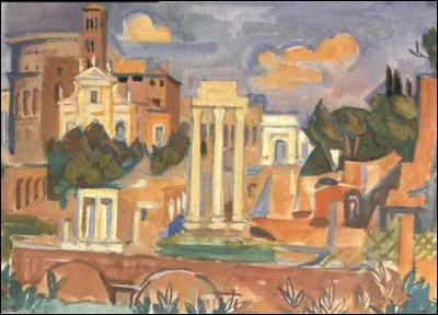 Qui a peint "Ruines à Rome" ?