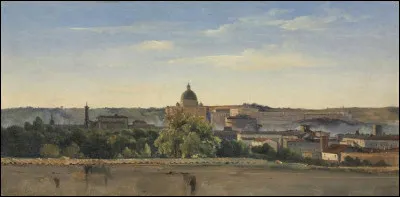 Qui a peint "Vue de Rome" ?