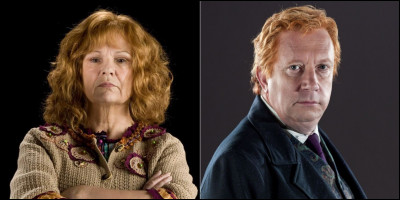 Comment s'appellent les parents Weasley ?