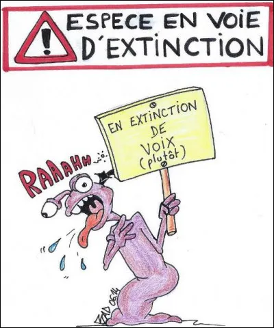 Qui chantait "Casser la voix" ?