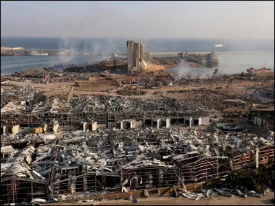 Le 4 août ça a explosé dans quel port ?