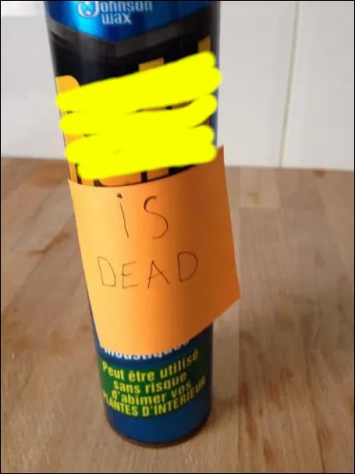 Elle est quand même un peu raide, celle-là !