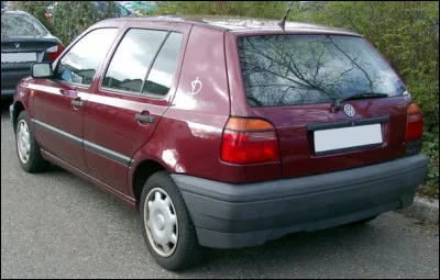 Parmi ces carrosseries, lesquelles étaient disponibles sur la Golf troisième du nom ?
