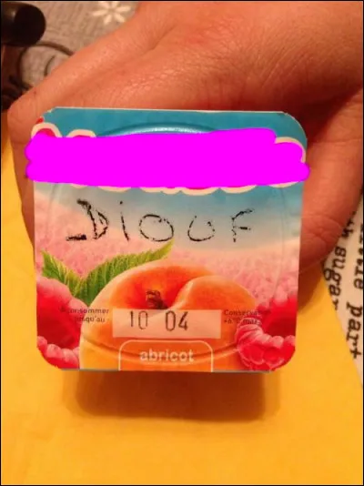 Au chocolat, ordinairement...