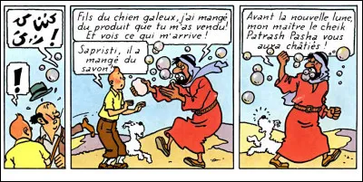 Petite remarque > N'y a-t-il rien qui vous interpelle dans cette scène des "Cigares du Pharaon" (...et qui n'est pas retouchée) ?