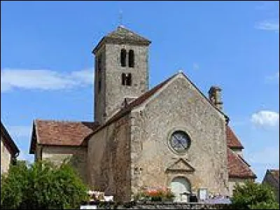 Voici l'&eacute;glise Saint-Eus&egrave;be de Saint-Huruge. Petit village Sa&ocirc;ne-et-Loirien de 53 habitants, il se situe dans l'ex r&eacute;gion ...