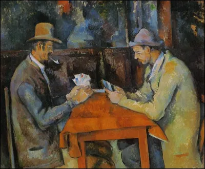 Qui est l'auteur de ce tableau intitulé ''Les Joueurs de cartes'' ?