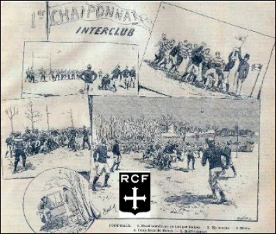 En 1892, quel club remporte la première édition du championnat de France de rugby à XV ?