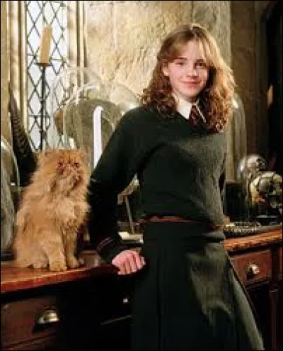 Dans "Harry Potter", comment s'appelle le chat d'Hermione ?