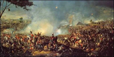 La bataille de Waterloo marque la fin définitive de l'empire napoléonien : c'était en ... 1815.