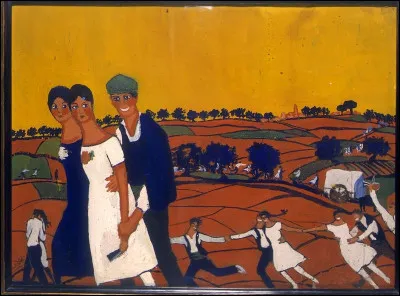 Qui a représenté la fête de Sainte-Lucie à Villamalla ?