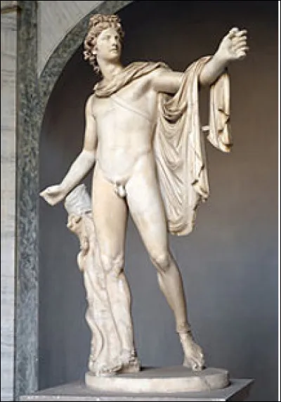 Qui est ce dieu grec des arts, de la poésie, du chant, de la musique et de la beauté masculine ?