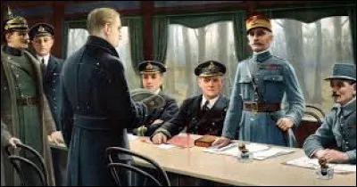Quand a été signé l'Armistice de la Première Guerre mondiale ?