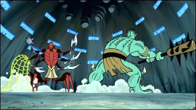 De quel outil Krutch s'est-il servi pour tuer Crockagor ? 
(Legends)