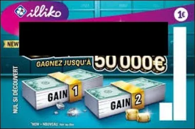 Comment se nomme ce ticket à gratter d'une valeur de seulement 1 euro ?