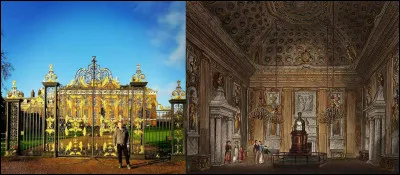 Le Palais de Kensington abrite une horloge monumentale baroque qui sonne les heures par ...