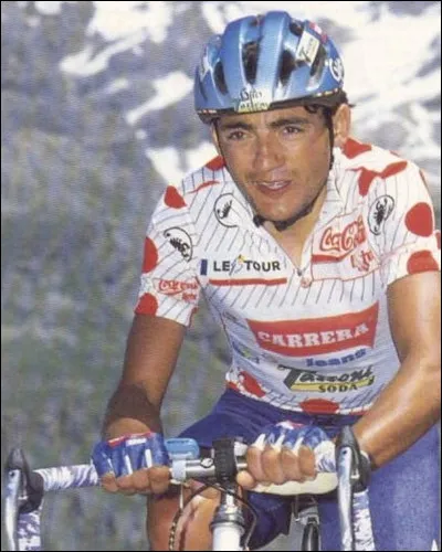 C'est sur les routes du Tour de France en 1990 que se révéla "Il Diavolo" (Le diable). Il se contentera de la 2ème place à Paris derrière Greg Lemond...