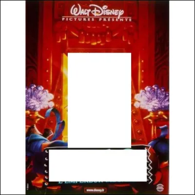 À quel Disney correspond cette affiche ?