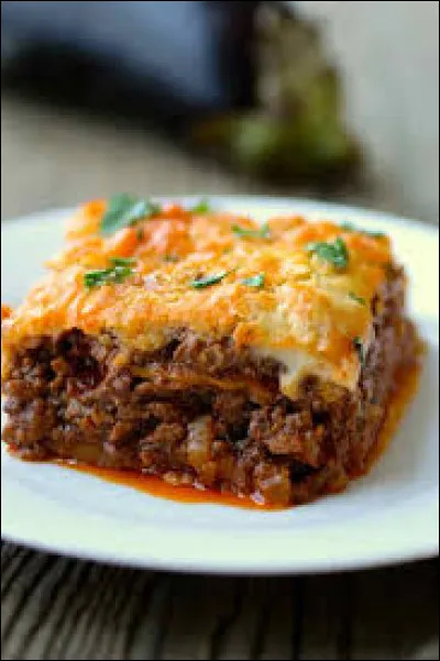 Quel est le légume entrant dans la composition de la moussaka grecque ?