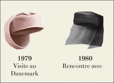 En 1980, elle rencontre ...