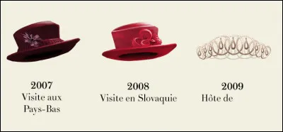 Et toujours les visites ! En 2009, elle est l'hôte de ...