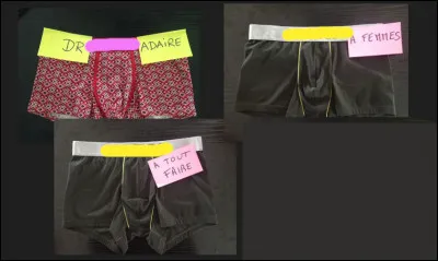 Une histoire à se retrouver en slip !