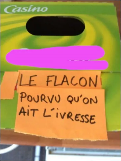 Je ne sais plus qui a dit ça, mais c'est de la culture (ou de la confiture ?)