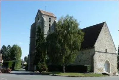 Vous avez sur cette image l'église Saint-Laurent des Écrennes. Village francilien, il se situe dans le département numéro ...