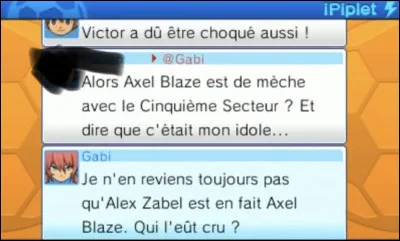 Dans Inazuma Eleven Go, on apprend qu'un autre membre de Raimon est également fan d'Axel Blaze, qui est ce personnage ?