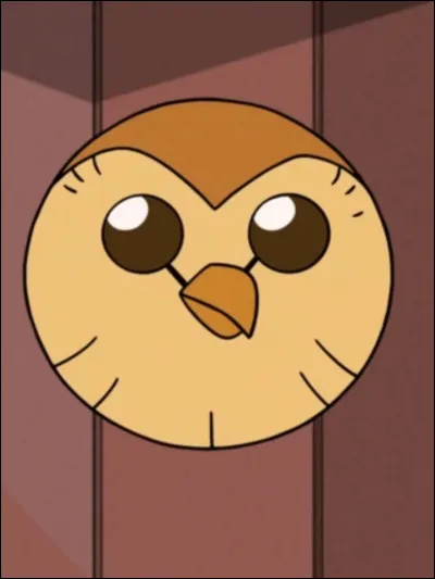 Comment s'appelle le hibou sur la porte ?