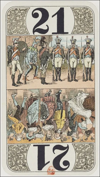 Parti comme partie de tarot : si vous n'avez, comme oudler, que le "21" dans votre jeu, combien de points devrez-vous faire pour remplir votre contrat, si vous êtes preneur ?