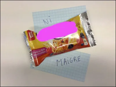 Un coup de barre, mais pas à mois !