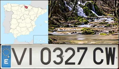 "VI" comme "Vitoria-Gasteiz" (Pays Basque) dans la province nommée ...