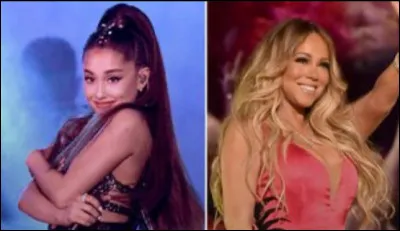 Elle a fait un trio avec Mariah Carey.