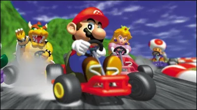 Sur quelle console, dans le jeu de "Mario Kart", les personnages ne peuvent-ils pas traverser l'eau profonde ?