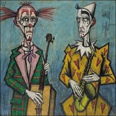 Quel artiste a r&eacute;alis&eacute; de nombreuses toiles avec des clown tristes ?
