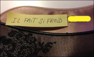 On fait dans la dentelle !