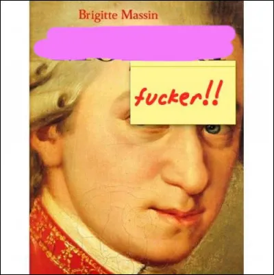 Ah ben c'est du propre, la flûte en chantier...