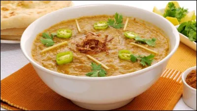 Voilà un ragoût asiatique appelé haleem. C'est une spécialité...