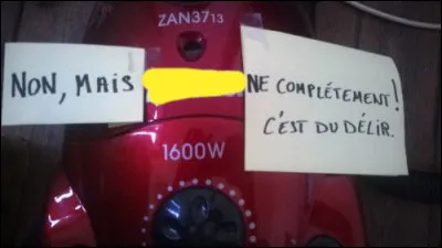 Marque d'étonnement.