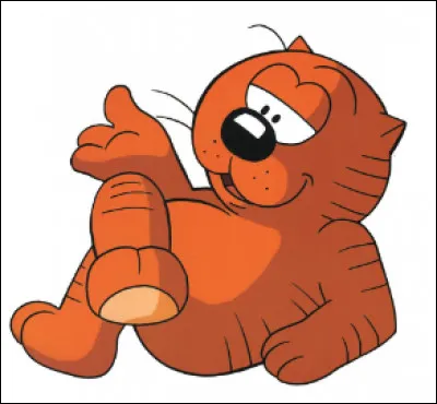 Qui est ce gros chat orange qui passe son temps à embêter le chien des voisins et les commerçants du quartier où il vit ?