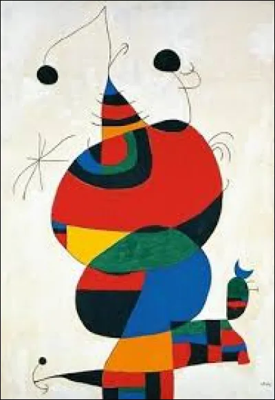 A qui doit-on l'uvre "Femme, Oiseau, Étoile" ?