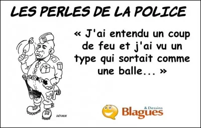 La victime, blessée à une jambe, est venue jusqu'à la voiture de patrouille ...