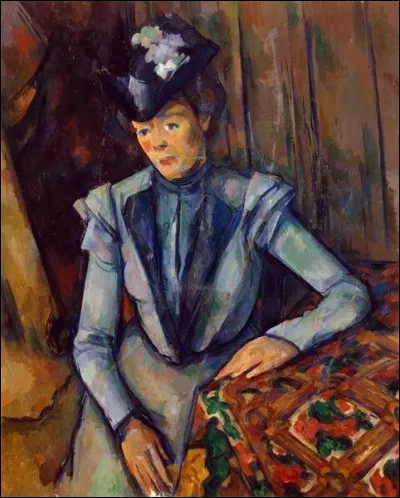 Qui a peint "Femme en bleu" ?