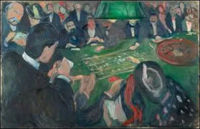 Ce tableau "À la table de roulette à Monte Carlo" a été peint par Edgar Degas.
