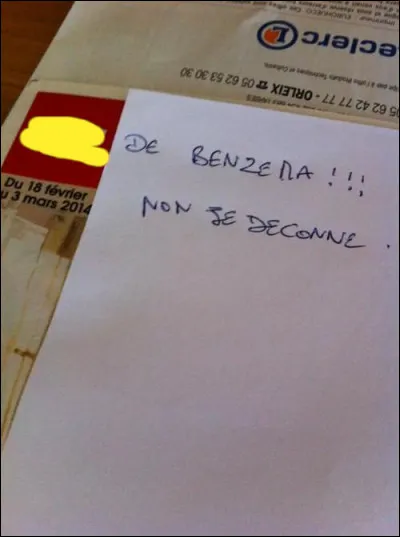 C'est lui qu'a commenté, d'abord...