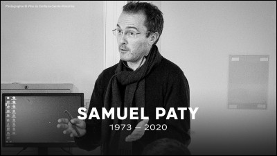 Le 16 octobre, assassinat de Samuel Paty. Quelle matière enseignait-il ?
