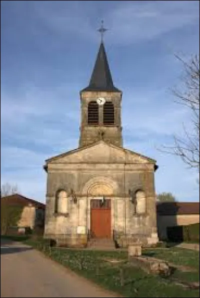 Voici l'&eacute;glise Sainte-Lucie de Lavign&eacute;ville. Ancienne commune lorraine, elle se situe dans le d&eacute;partement ...