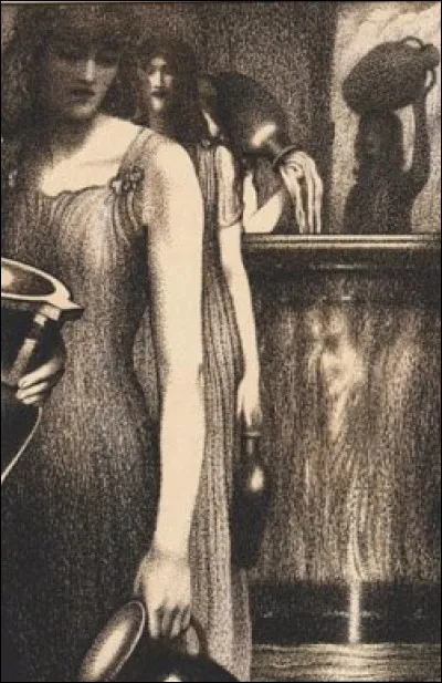 Précipitées dans le tartare pour leurs crimes, condamnées à remplir des jarres percées pour l'éternité. Qui sont-elles ?