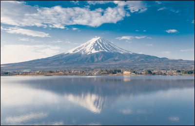 Localisation  Sur quelle île japonaise se situe le mont Fuji ?